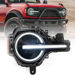 Right Full Led Headlight Ford Bronco 2021 2022 2023 2024 2025, Rh Headlamp. Fixed Price $427.99.