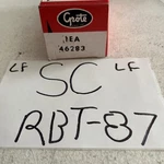 Grote 46283 Amber Clearance Marker Light W/ Flat Back Diecast Aluminum Housing. Fixed Price $9.00.