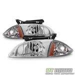 2000 2001 2002 Chevy Cavalier Headlights W/corner Parking Headlamps 4PCS. Fixed Price $86.99.