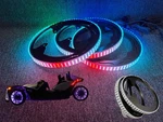 Quad Row Dream Chasing Tire Rim Light Kit For Polaris Slingshot Wheeler. Fixed Price $284.99.