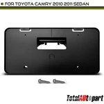 License Plate Bracket For Toyota Camry 2010 2011 Sedan 4-DOOR 5211406090 Front. Fixed Price $22.99.