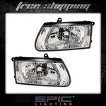 Fits 2000-02 Isuzu Rodeo Honda Passport Headlights Headlamps Pair Left Right Set. Fixed Price $167.59.