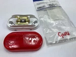 Grote 45432 Red Incandescent Trailer Clearance Marker Light, Oval, 2-BULB. Fixed Price $14.95.