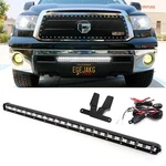 72W 25" Led Light Bar W/ Bumper Mount Brackets, Wirings For 07-13 Toyota Tundra. Fixed Price $121.09.