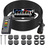 15 Ft Trailer Wiring Harness Kit Heavy Duty 7 Way Cord With Pin. Fixed Price $51.99.