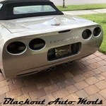 Corvette C5 1997-2004 Rear Tail Light Blackout Kit Pcs Smoke Vinyl Overlay. Fixed Price $29.95.