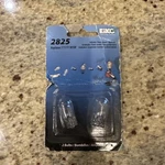 Eiko Auto Replacement Bulbs Pack 12 Volts 2825-BP. Fixed Price $7.00.