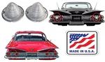 Pair Chevrolet Chevy Bel Impala Nomad Camino Back Up Reverse Light Lens. Fixed Price $17.45.