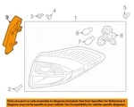 Hyundai Oem 16-18 Tucson Tail Lamp-rear Lamps-side Cover Right 92421D3000. Fixed Price $9.83.