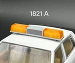 1/18 Scale Model Amber Federal Twinsonic Lightbar Tow Work Truck Security 1821A. Fixed Price $19.99.