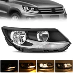 Headlight For 2012-2017 Volkswagen Tiguan Halogen Passenger Right Side W/bulbs. Fixed Price $110.99.