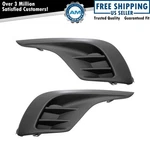 Fog Light Hole Cover Set Black Fits 2011-2013 Toyota Highlander. Fixed Price $34.85.