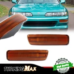 Amber Bumper Lights Fits 1992-1993 Acura Integra Signal Parking Lamps Pair 92-93. Fixed Price $21.29.
