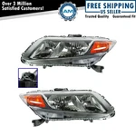 Trq Headlight Assembly Set Fits 2012 Honda Civic HO2502144 HO2503144. Fixed Price $141.83.