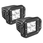 Westin FM4Q Series Flush Mount 4.8"X3.6" 2X12W Flood Beam Led Light Bars. Fixed Price $127.06.