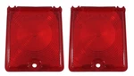 New Trim Parts Back Up Light Lens Pair / For 1966-67 Chevy 2 Nova A3048-RED. Fixed Price $44.99.