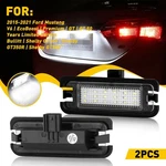 2X White Full Led License Plate Lights Lamp Error Free 2015-21 Ford Mustang. Fixed Price $14.24.