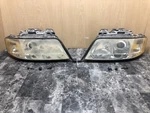 Oem 1998 - 2001 Audi A6 Both Headlights With Screws C5 Lamp Pair. Fixed Price $200.00.
