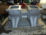 Aluminum Tunnel Ram Intake Mopar Sb Weiand 318 340 360 Drag Dodge Dart Challenge. Fixed Price $650.00.