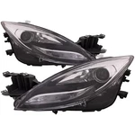 Headlights Set Halogen Left Driver Right Capa Pair Fits 2011-2013 Mazda 6 Chrome. Fixed Price $284.24.