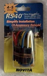 Novita RS40 Relay Wiring Installation Socket - Or 5 Wires! Nip. Fixed Price $12.95.