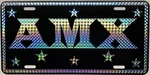 Amx Metal License Plate 1970'S Retro Prism Javelin Go Package Amc Custom Classic. Fixed Price $24.90.