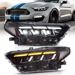 Vland Headlights Ford Mustang 2015-2017 S550 With Sequential Indicators. Fixed Price $439.99.