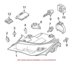 For Bmw Genuine High Intensity Discharge Headlight Control Module Front Left 631. Fixed Price $372.92.