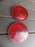 Used Betts 71 Round Red 5" Lens Light Cover Brake Tail Sae IP2ST-80. Fixed Price $9.00.