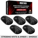Recon 264146BKS Led Cab Roof Light Kit Smoked/white/amber For 03-18 Ram Hd. Fixed Price $399.95.
