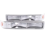 Anzo Usa 511038 Chevrolet S10 Chrome Euro W/amber Reflector Parking Light Ass.... Fixed Price $20.00.