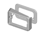 Whelen 4E Lighthead 3" X 5" Right Grille Mount Housing For 2005-2006 F350. Fixed Price $19.95.