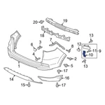 For Honda Cr-v 2015-2016 34551T1WR01 Rear Left Reflector Panel Bracket. Fixed Price $16.87.