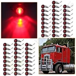 50PCS Red Led Side Marker Indicator Clearance Light For Suv Jeep Truck Round. Fixed Price $45.19.