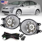 For Toyota Prius 2010-2012 6000K Led Fog Light Driving Lamp Wiring Switch Kit. Fixed Price $30.24.
