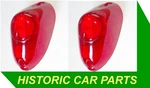 Jaguar XK140 1955-57 Rear Brake/side Lamp Matching Lenses For Lucas L549. Fixed Price $43.96.