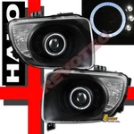 Black Halo Angel Eye Led Projector Headlights For 2003-2006 Honda Element. Fixed Price $289.95.