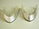 1956/1957 Lincoln Continental Mark Ii Rear Backup Light Lenses Nos. Fixed Price $164.95.