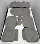 For Toyota Camry Vin "4" 2018-2024 Gray Leather Seat Covers MC44. Fixed Price $699.00.