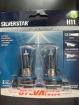 Sylvania Silverstar H11 55W Two Bulbs Headlight Replacement Oem 6211/1633. Fixed Price $25.00.