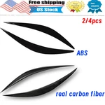 Headlight Eyebrow Eyelid Cover Sticker Carbon Fiber Decor Protector Durable. Fixed Price $31.52.