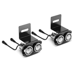 Front License Plate Mount Bracket W/led Spotlight For Jeep Renegade 2015-2018. Fixed Price $74.99.