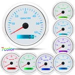 85MM Boat Tachometer Gauge 0-6000RPM 7 Colors Led Hourmeter For Marine Car Truck. Fixed Price $24.71.