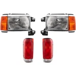 Headlight Kit 1987-89 Ford F-150 F-250 F-350 Bronco Left And Right Side Set. Fixed Price $167.67.