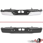 Chrome/ Black Rear Step Bumper Assembly For Toyota Tundra 2007-2021 2014. Fixed Price $178.00.