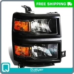 Headlights Passenger Right Factory Style Lamp For 2014-2015 Chevy Silverado 1500. Fixed Price $112.95.