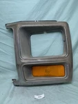 80-86 Ford Bronco F150 F25 F350 Driver Headlight Door/cover Chrome Black Trim. Fixed Price $75.00.
