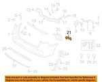Kia Oem 19-20 Sorento Rear Bumper Components-reflector Right 92406C6500. Fixed Price $59.86.