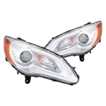 Headlight Set For Chrysler 200 11-14 Lh Rh Front Factory Halogen 114-01339AR. Fixed Price $385.14.