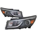 Left And Right Halogen Headlight Set For 15-18 Kia Sedona Capa Certified. Fixed Price $315.78.